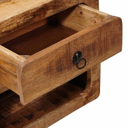 Стенен шкаф за нощно шкафче с чекмедже Кафяво 40 x 30 x 36 см