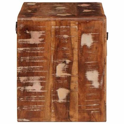 Стенен шкаф за нощно шкафче с рафт Многоцветен 40 x 30 x 36 см