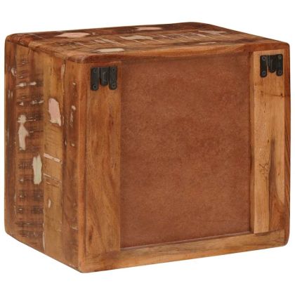 Стенен шкаф за нощно шкафче с рафт Многоцветен 40 x 30 x 36 см