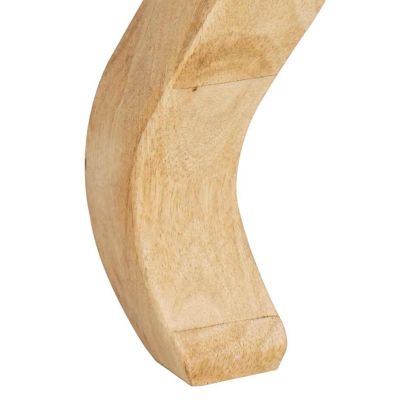 Масичка за кафе Кафяво 100 x 55 x 40 cm мангово дърво масив