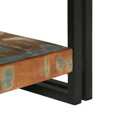 Масичка за кафе Многоцветен регенерирано дърво масив