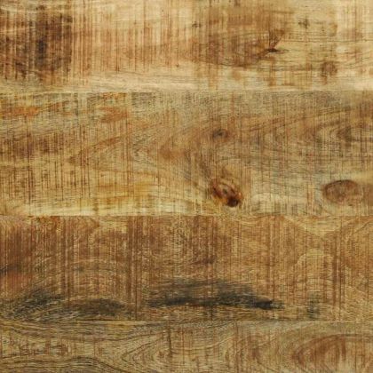 Масичка за кафе 2 pcs Кафяво Солидно мангово дърво