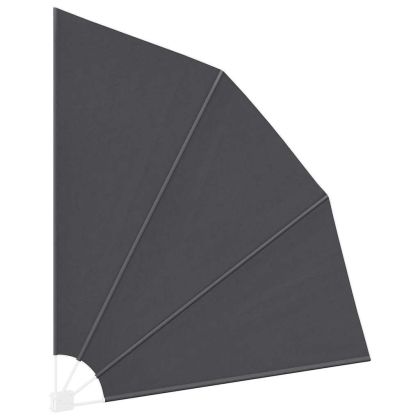 Прозорец за балкон Черно 210 x 210 cm текстил