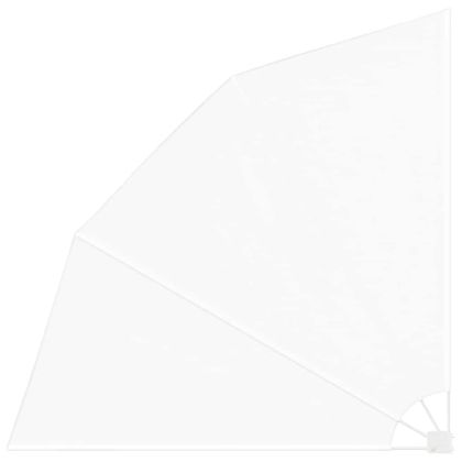 Прозорец за балкон Бяло 210 x 210 cm текстил