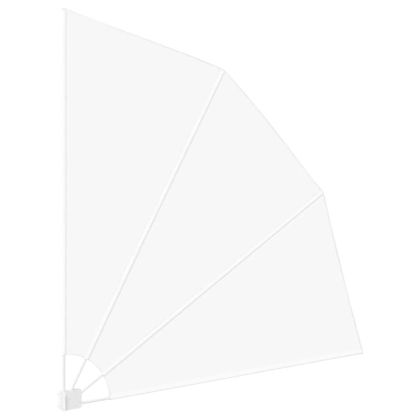 Прозорец за балкон Бяло 210 x 210 cm текстил