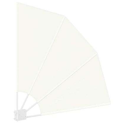 Прозорец за балкон Крем 115 x 115 см текстил