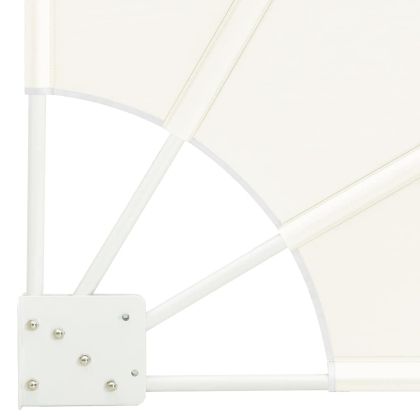 Прозорец за балкон Крем 115 x 115 см текстил