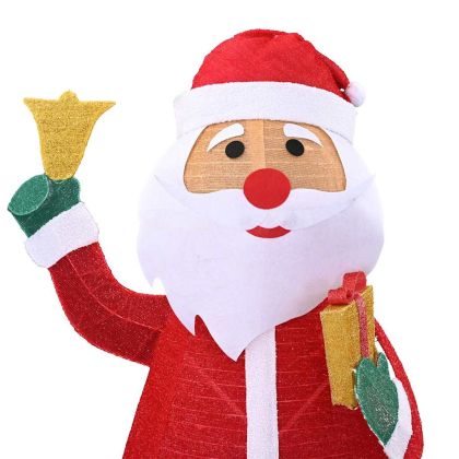 Дядо Коледа за Коледа Топло бяло 100 x 180 cm текстил