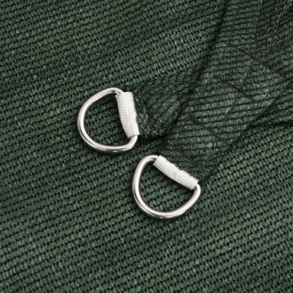 Платно-сенник, 160 г/м², тъмнозелено, 3x3x3 м, HDPE