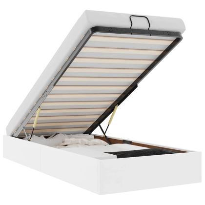 Османска рамка за легло без матрак, 100x200 см, изкуствена кожа