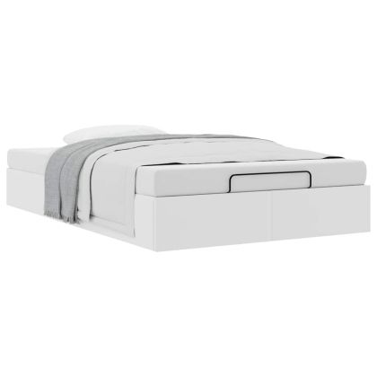 Османска рамка за легло без матрак, 120x200 см, изкуствена кожа