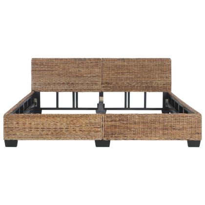 Рамка за легло, естествен ратан, 180x200 cм