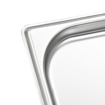 Гастронорм контейнери 12 бр GN 1/3 20 мм неръждаема стомана