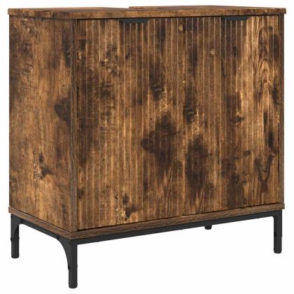 Комплект мебели за баня Димян дъб Инженерно дърво, Метал