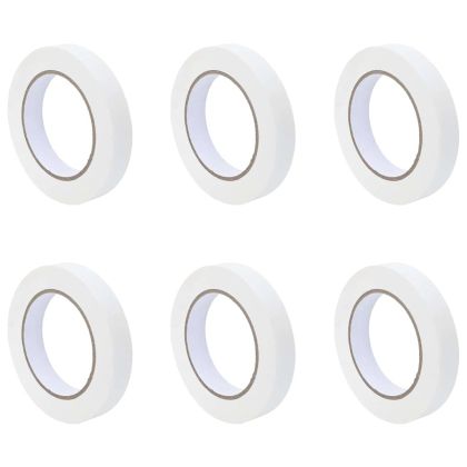 Ленти за маскиране на художници 6 pcs Бяло 19мм x 50м Хартия