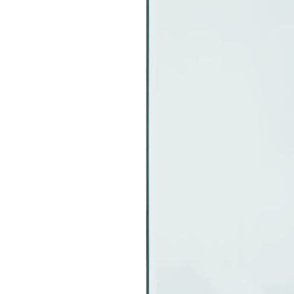 Стъклена подложка за камина, правоъгълна, 100x60 см