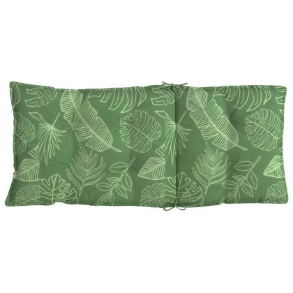 Възглавници за столове с облегалка 4 бр на листа Оксфорд плат