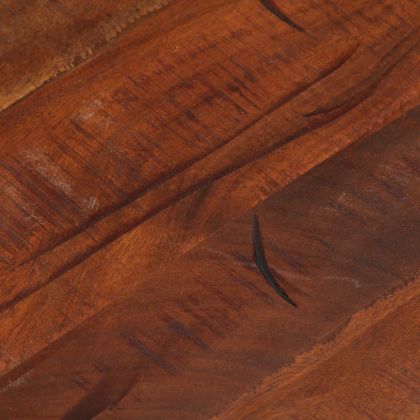 Плот за маса Ø 60x3,8 см кръгъл масивна регенерирана дървесина