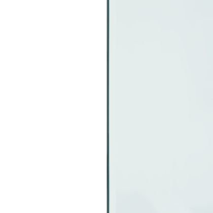 Стъклена подложка за камина, правоъгълна, 120x60 см