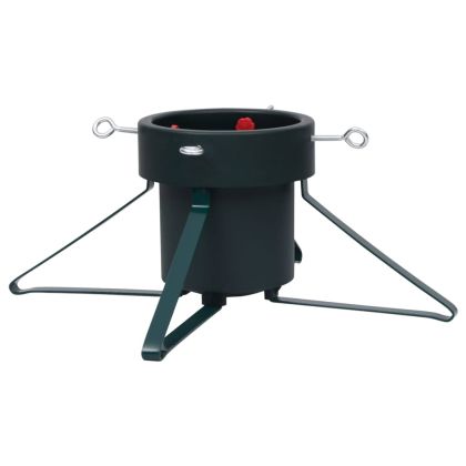 Стойка за коледна елха, черна, 46x46x19 см