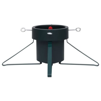 Стойка за коледна елха, черна, 46x46x19 см