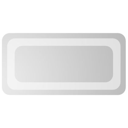 LED огледало за баня, 20x40 см