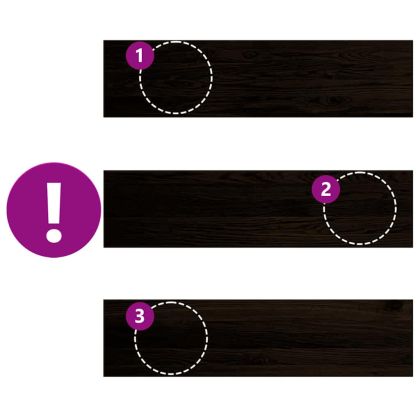 Стълбищни стъпала, 12 бр, тъмнокафяви, 100x30x2 см, дъб масив