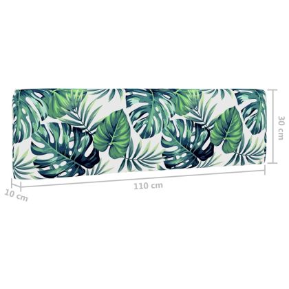 Градинска палетен среден диван сив импрегнирано борово дърво