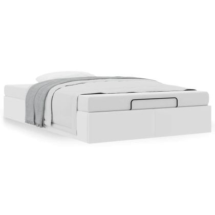 Османска рамка за легло без матрак, 120x190 см, изкуствена кожа