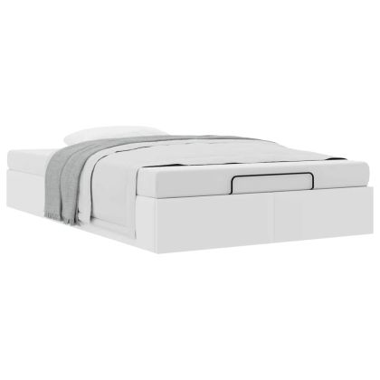 Османска рамка за легло без матрак, 120x190 см, изкуствена кожа