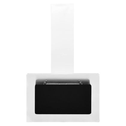 Стенен абсорбатор, 60 см, инокс и закалено стъкло, сребрист