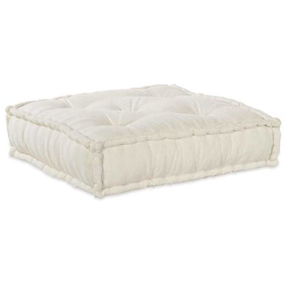 Модулен диван 2 pcs Крем 140 x 70 x 36 см текстил