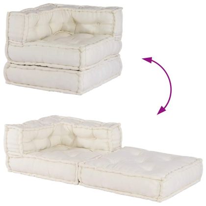 Модулен диван крем 70x70x54 плат