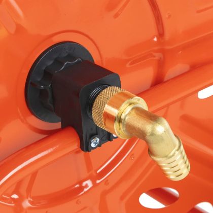 Макара за маркуч тип количка за 140 м 3/4" маркуч стомана