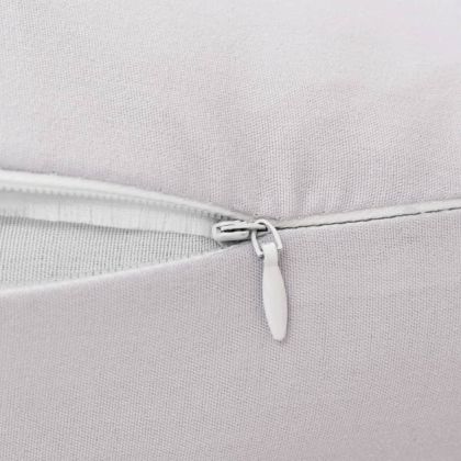 Възглавница за бременност, J-образна, 54x(36-43) см, сива