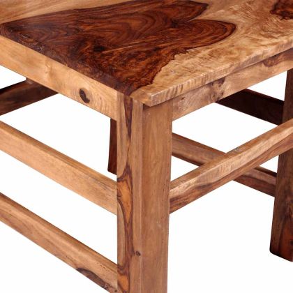 Трапезни столове, 4 бр, масивно дърво