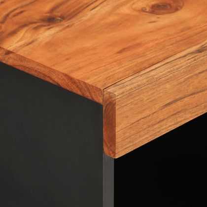 ТВ шкаф, 85x33x43,5 см, масивно акациево дърво