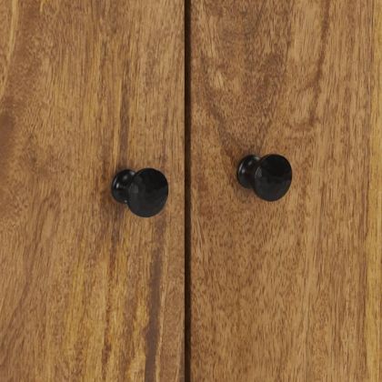 Сайдборд с 2 врати, 60x33x75 см, мангово дърво масив