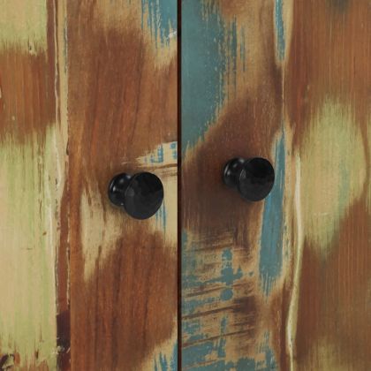 Сайдборд с 2 врати, 60x33x75 см, регенерирано дърво масив