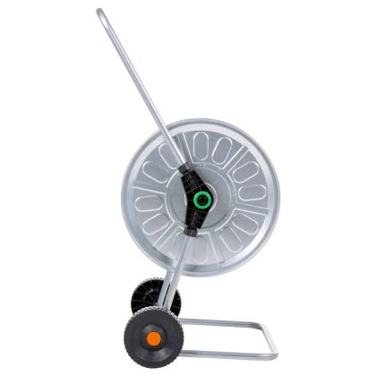 Макара за маркуч тип количка за 80 м 1/2" или 50 м 3/4" стомана