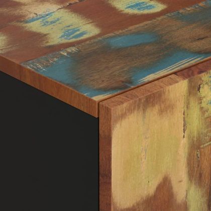 Сайдборд с 2 врати 90x33x75 см масивно регенерирано дърво