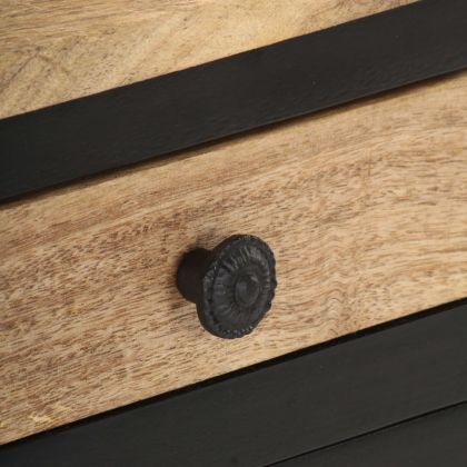 Нощно шкафче, 40x30x50 см, мангово дърво масив