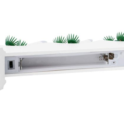 Коледен свещен мост 3 pcs Бяло 39.5 x 5 x 29 см