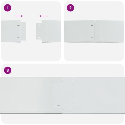 Бордюрни ленти, 10 бр, поцинкована стомана, 100x20 см