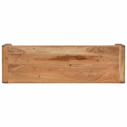 ТВ поставка, 110x33x33 см, масивно акациево дърво