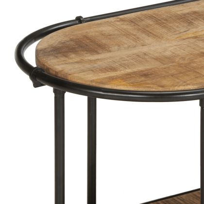 ТВ шкаф, 160x42x40 см, грубо мангово дърво масив