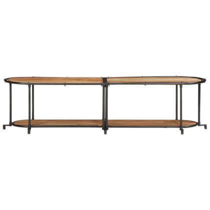 ТВ шкаф, 160x42x40 см, масивно акациево дърво