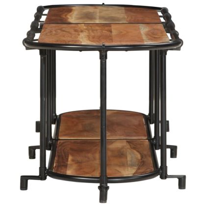 ТВ шкаф, 160x42x40 см, масивно акациево дърво