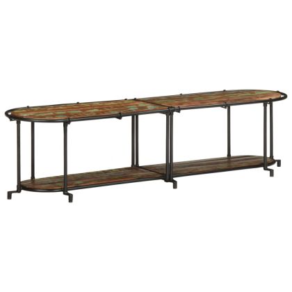 ТВ шкаф 160x42x40 cm Масивна дървесина Възстановена