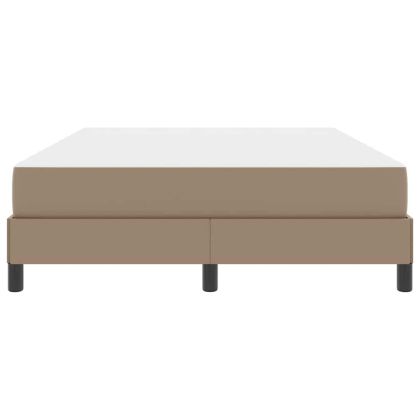 Рамка за легло с матрак Капучино 140 x 200 cm текстил